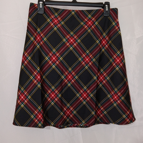 J. Crew Dresses & Skirts - J.Crew Skirt Womens M Tartan Mini Bias Slip Skirt NEW Preppy City Academia